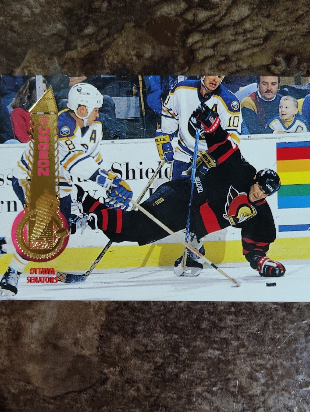 "Zero-Years" Rookie-Sylvian Turgeon Rink Collections Card w/Patrick Kane